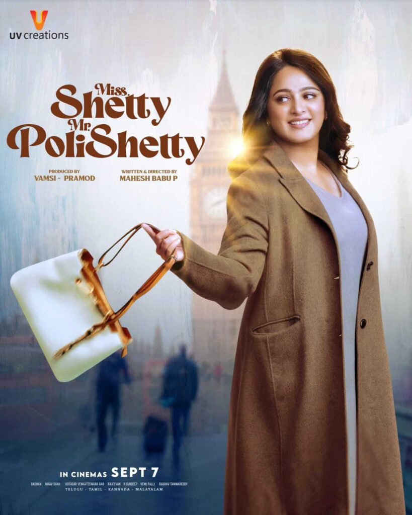 Anushka Shetty's Cinematic Magic in 'Miss Shetty Mr Polishetty