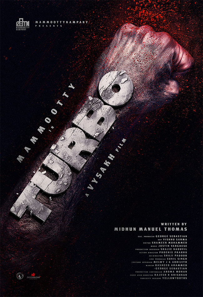 Turbo Malayalam Film Poster